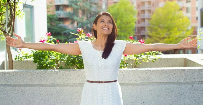 woman at a weight loss clinic