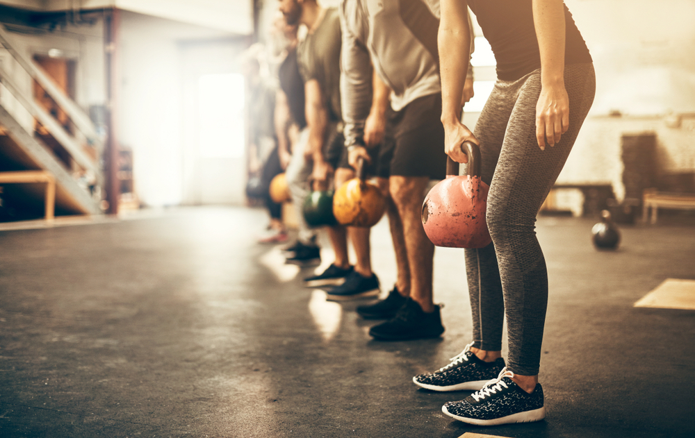 lifting kettle bells